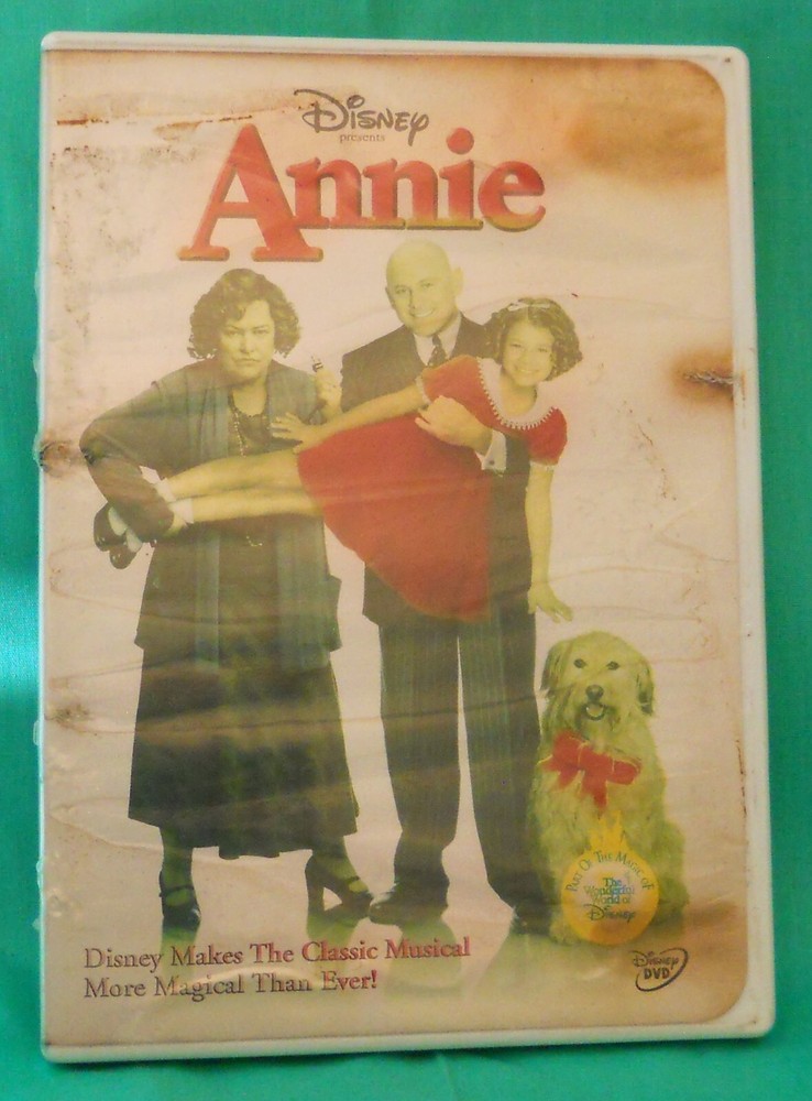 Annie 1999 DVD with Alicia Morton and Victor Garber as Warbucks