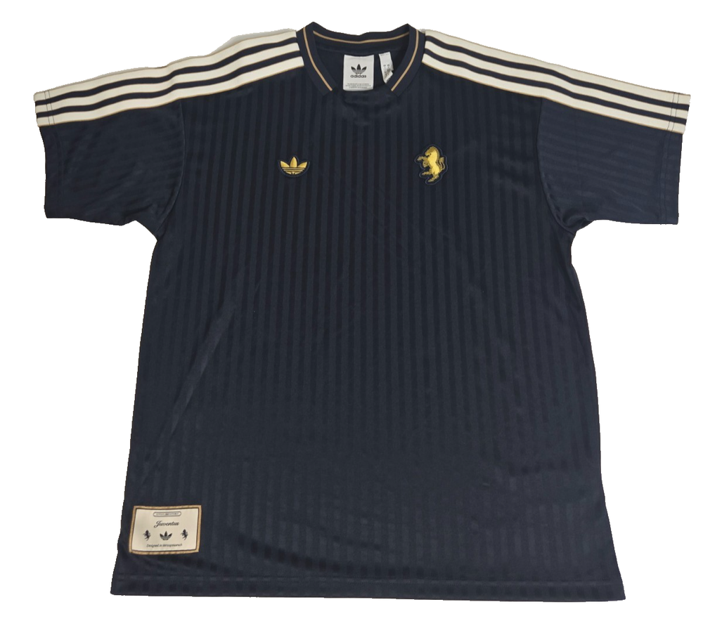 Adidas Juventus Terrace Icons Jersey Men's S Navy NWT