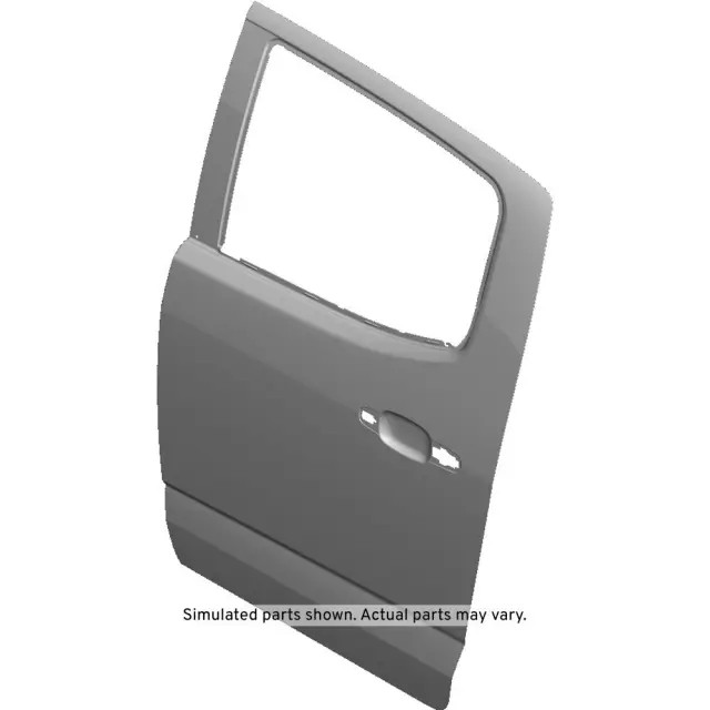 Genuine GM Driver Side Rear Door Outer Panel 23360178