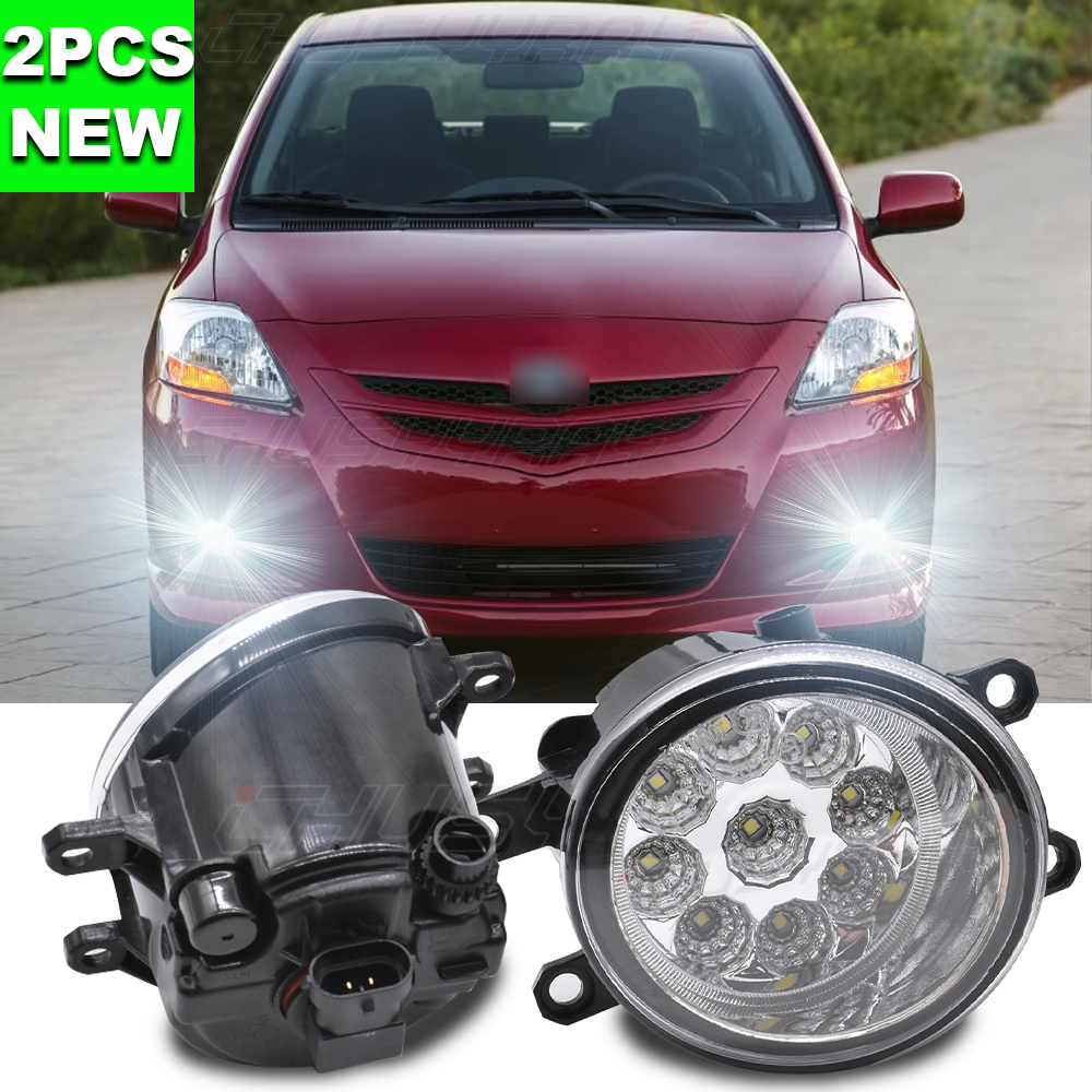 For 2006-2008 Toyota Yaris Hatchback Clear Fog Light Replacement