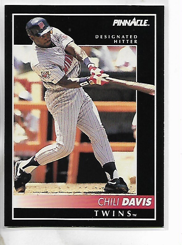 1992 Pinnacle Series 1 Chili Davis Card # 46