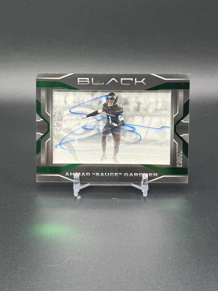 💥2023 Panini Black Ahmad Sauce Gardner Shadowbox  Auto #1/10 *EDGES*💥