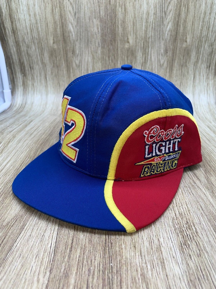 Vintage Kyle Petty 42 Coors Light NASCAR Snapback Cap Preowned