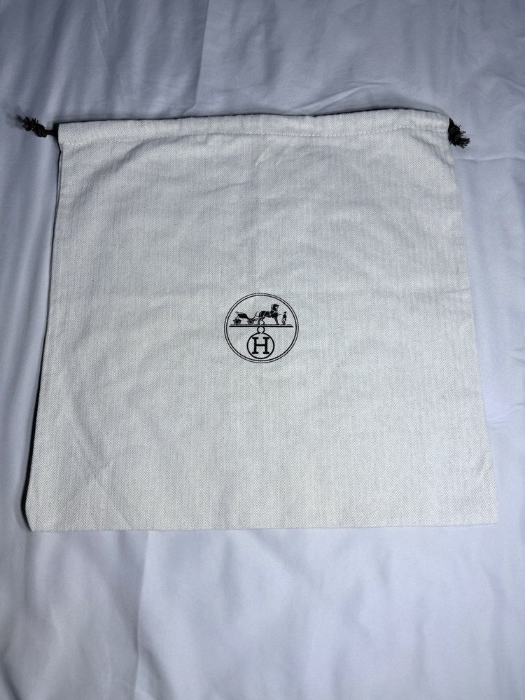 Hermes Dust Bag Storage Pouch Cloth 15x15