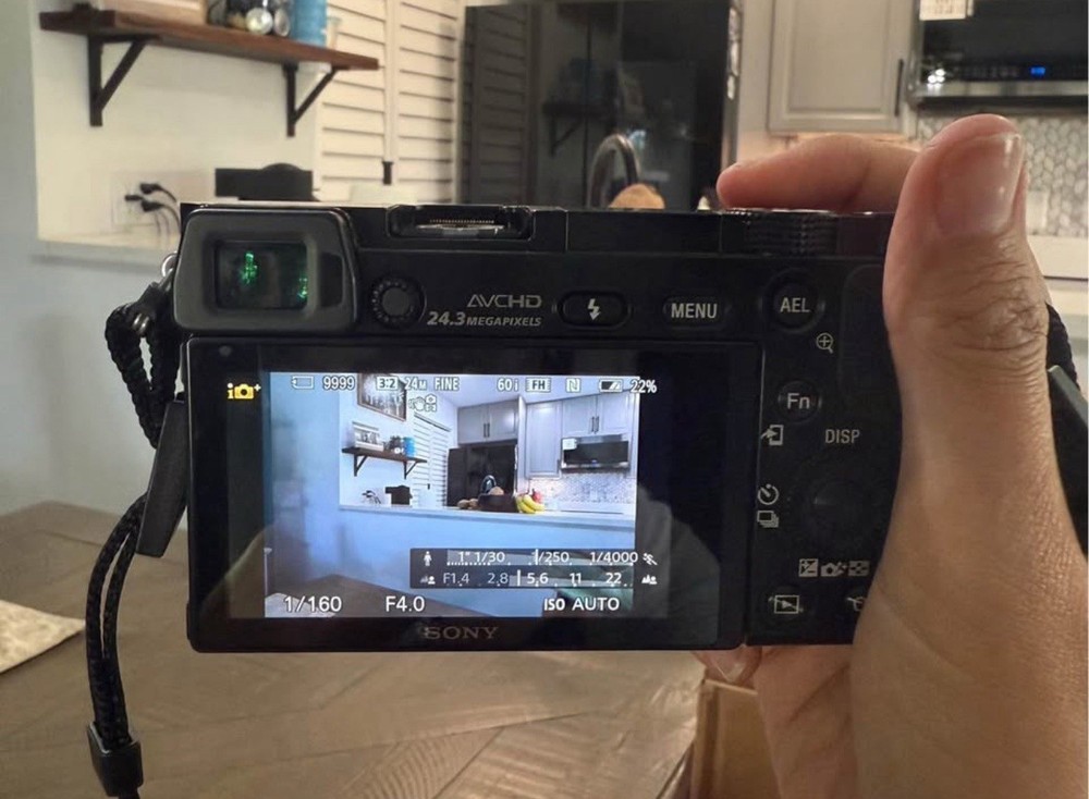 Sony A6000 24.3MP Mirrorless Digital Camera - Black (ILCE-6000)
