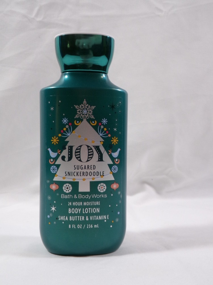 Bath & Body Works JOY Sugared Snickerdoodle 24-Hour Moisturizing Body Lotion with Shea Butter 8 oz