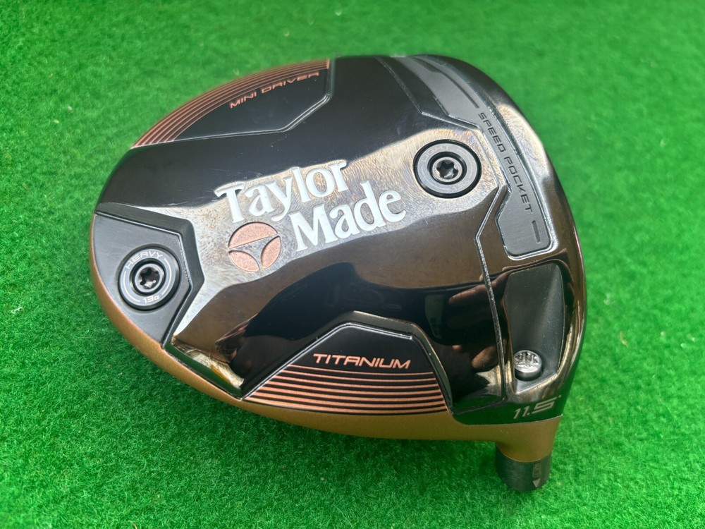 TaylorMade BRNR mini Driver 11.5deg RH head only NO headcover Used