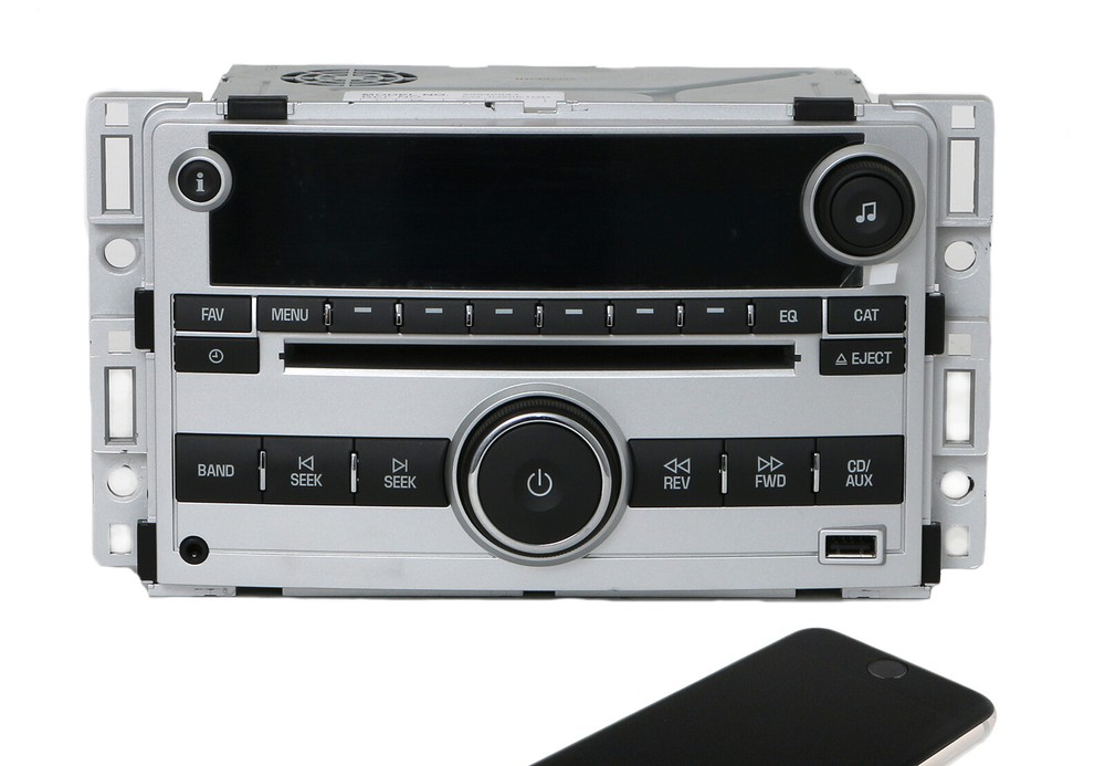 2009-12 Chevrolet Malibu AM FM CD Player w Aux Input USB Bluetooth UUI 20940843