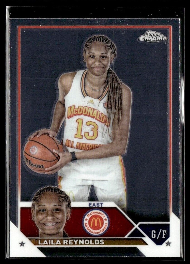 2023-24 TOPPS CHROME MCDONALD'S ALL AMERICAN LAILA REYNOLDS MCDONALD'S #81