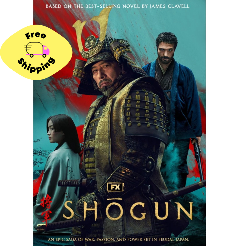 Shogun TV Series 2024 DVD Action Adventure Drama Full HD All Region Free Ship