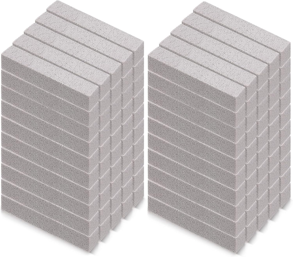 100 Pack Pumice Stones for Toilet Cleaning Bowl Scrubber Scouring Pads