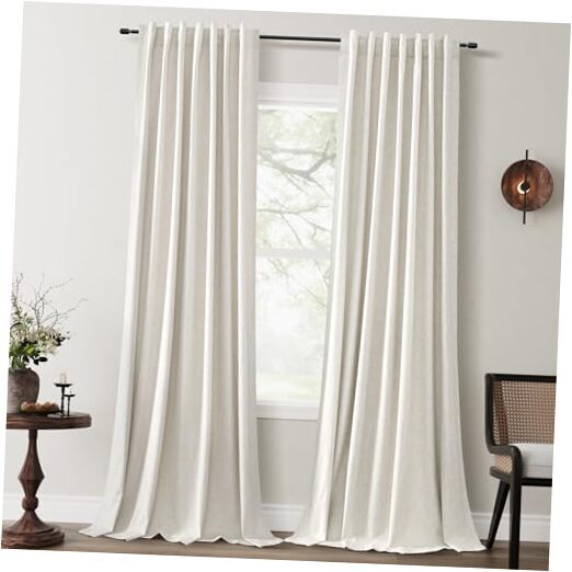 Black Out Curtains 84 Inch Long 2 Panels Set 52W