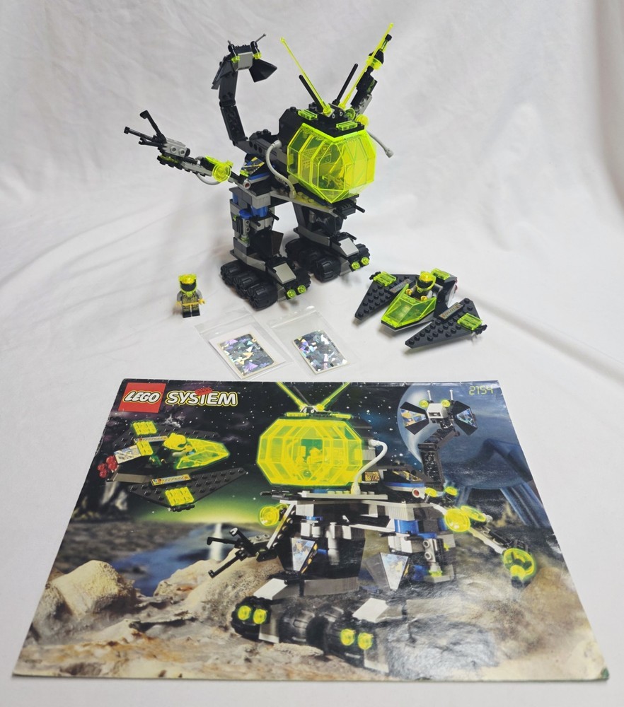 LEGO 2154 Robo Master (1997, 100% Complete W/ Manual & Stickers, Robo-Force)