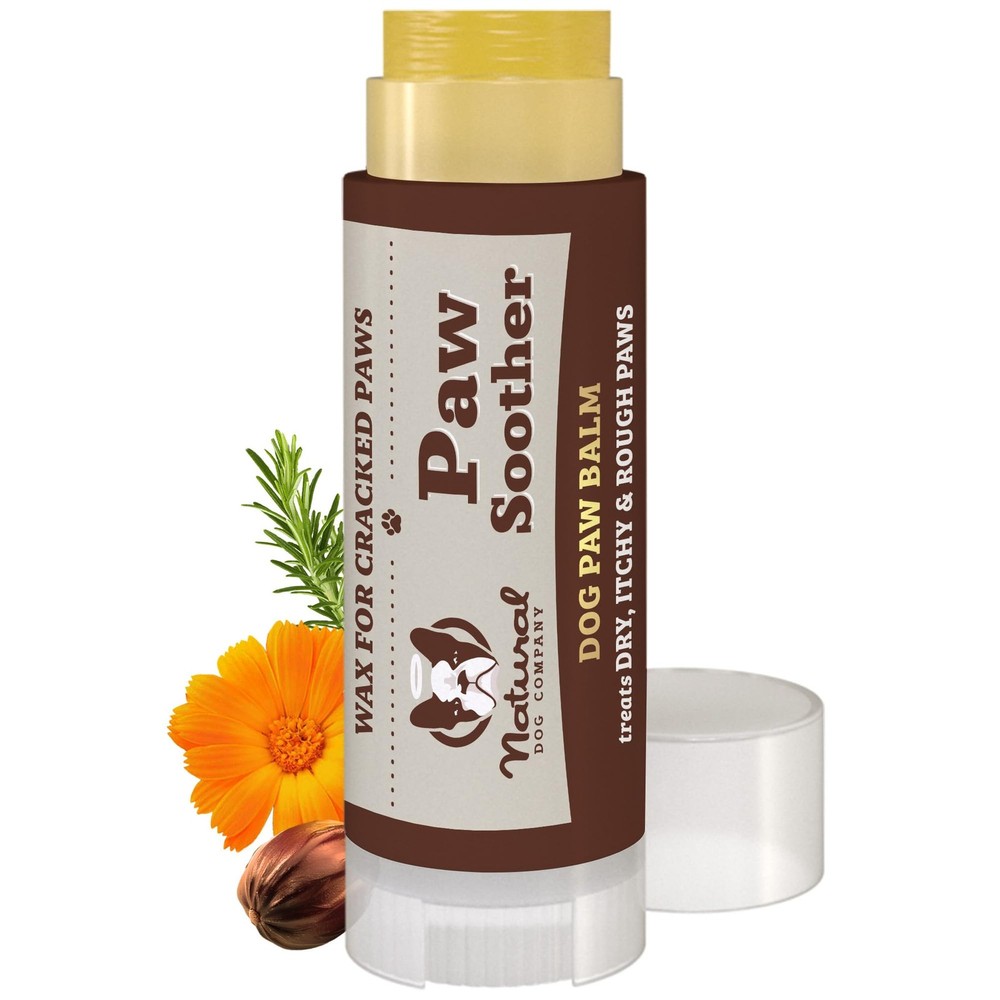 Paw Soother Balm for Dogs 0.15 oz Stick, Organic Soothing & Moisturizing Relief