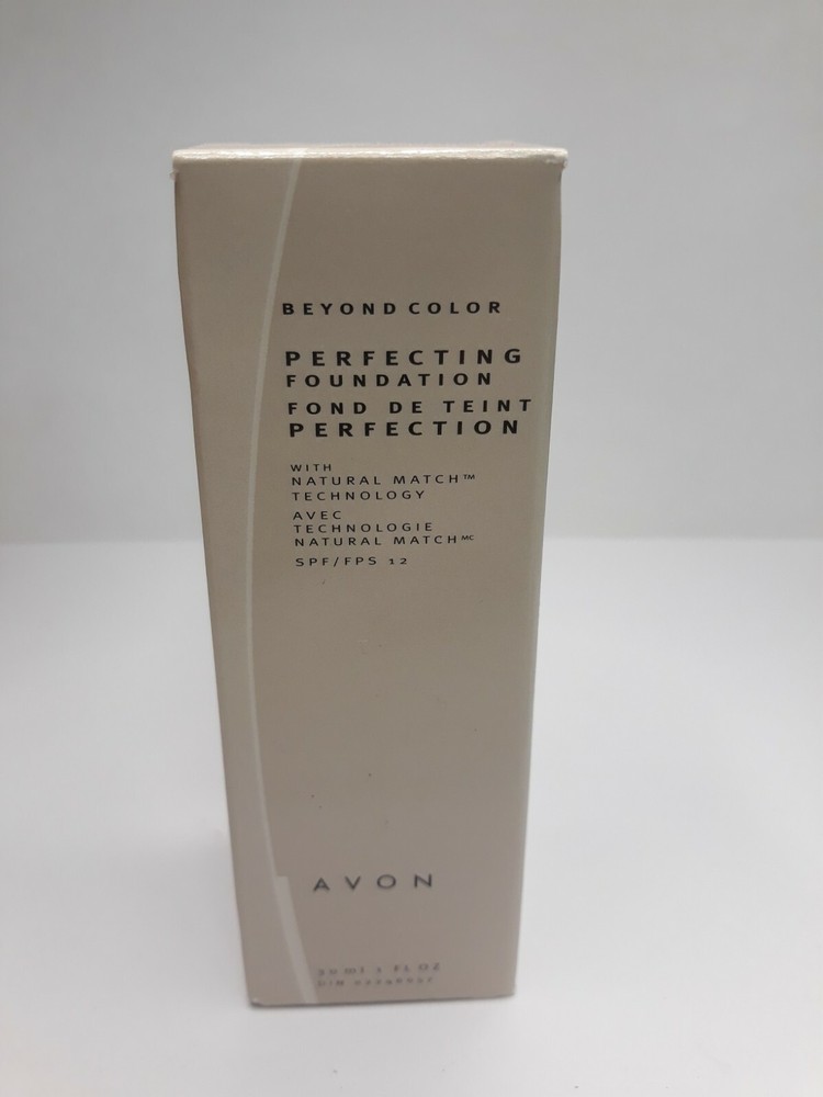 Avon Beyond Color Perfecting Foundation 1 Oz in Natural Fawn AV-03 2003 New