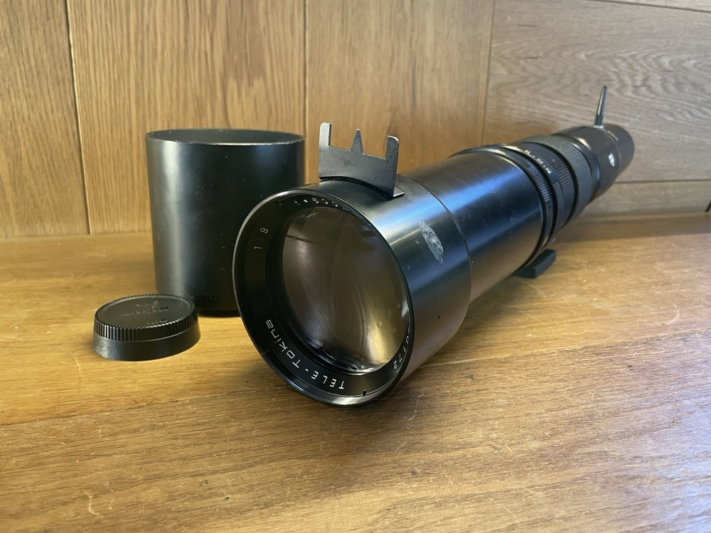 Near Mint Tokina 600mm F8 Preset Telephoto Lens Nikon F Mount Japan