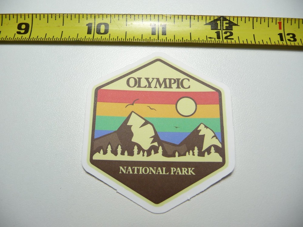 Olympic National Park Washington Hiking Camping Nature Outdoor Decal Sticker