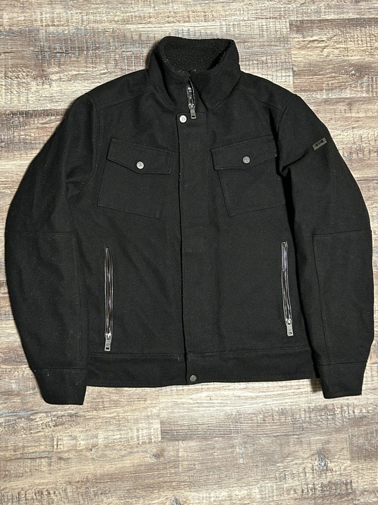 Kenneth Cole Men’s Jacket Size Medium Black Color Fully Zipper
