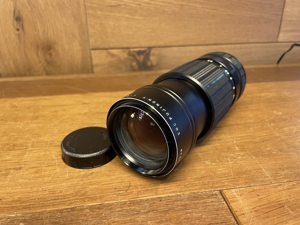 Fuji EBC Fujinon T 200mm F4.5 M42 Telephoto Lens Exc+3 Japan