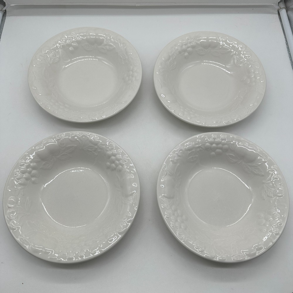 Gibson FLOURISH OFF WHITE Coupe Soup Bowl 8