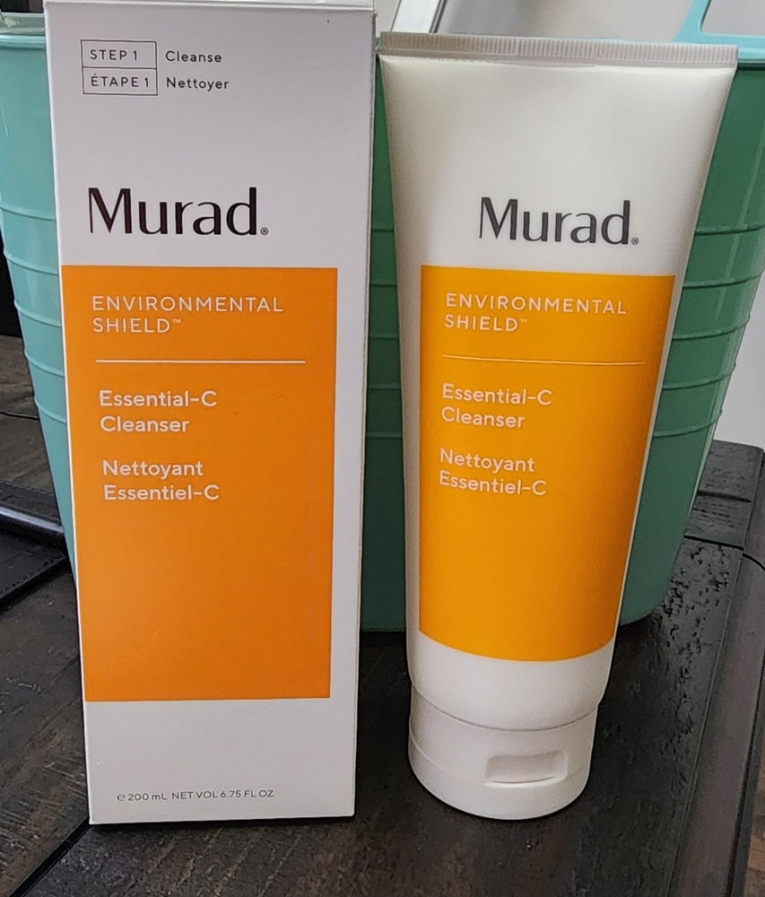 Murad Essential-C Facial Cleanser 6.75 oz 200ml Sealed New Environmental Shield