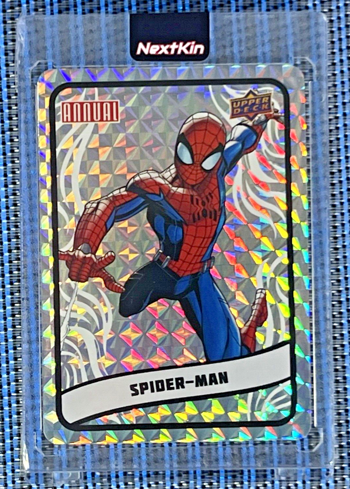 2023-2024 Upper Deck Marvel Annual Backscatters B26 Spider-Man SSP Sticker