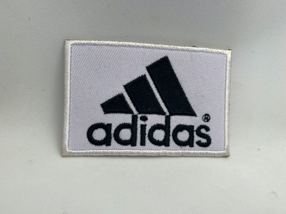 ADIDAS  NEW EMBROIDERED COMPANY IRON ON NAME PATCH TAG