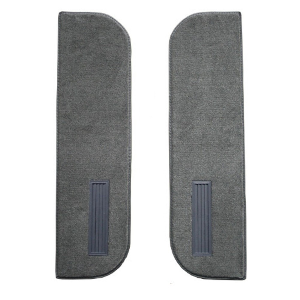 Carpet for 1973 Chevy C10 Door Panel Inserts on Cardboard w/Vents Loop 2Pc