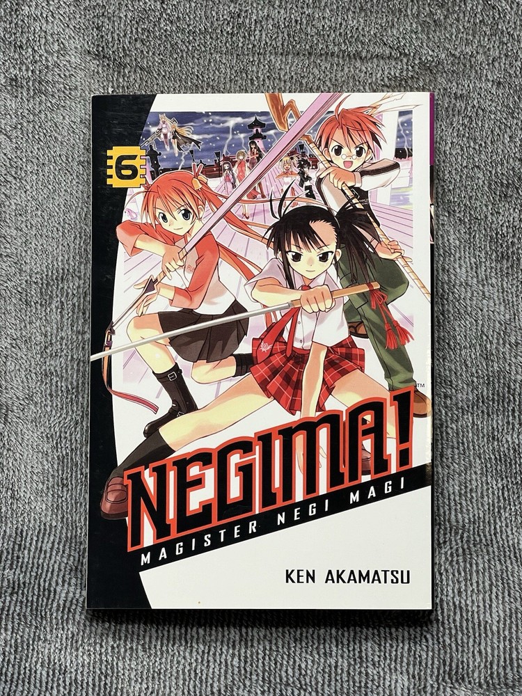 Negima! Magister Negi Magi, Vol 6 Manga Comics SC Book by Ken Akamatsu