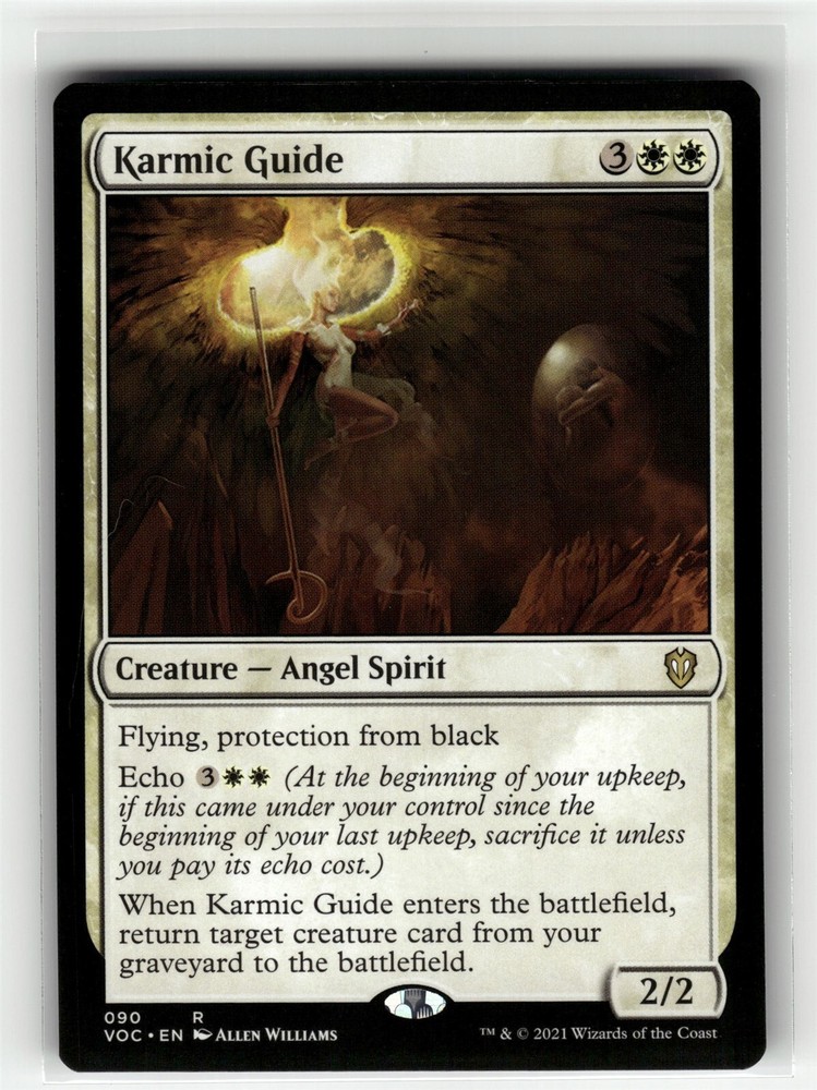 KARMIC GUIDE Crimson Vow Commander #90 VOC(NM+)(MTG)
