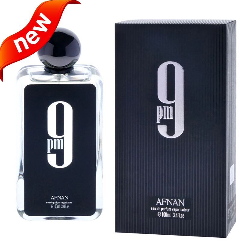 AFNAN AFNPFZ010 9 PM for Men Eau de Parfum Spray 3.4 Ounce