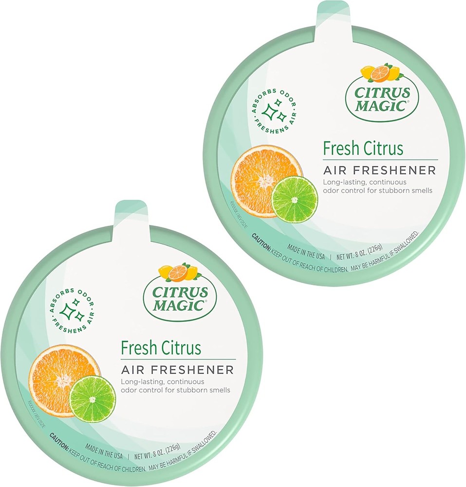 2-Pack Solid Air Freshener, 8-Ounce, Citrus