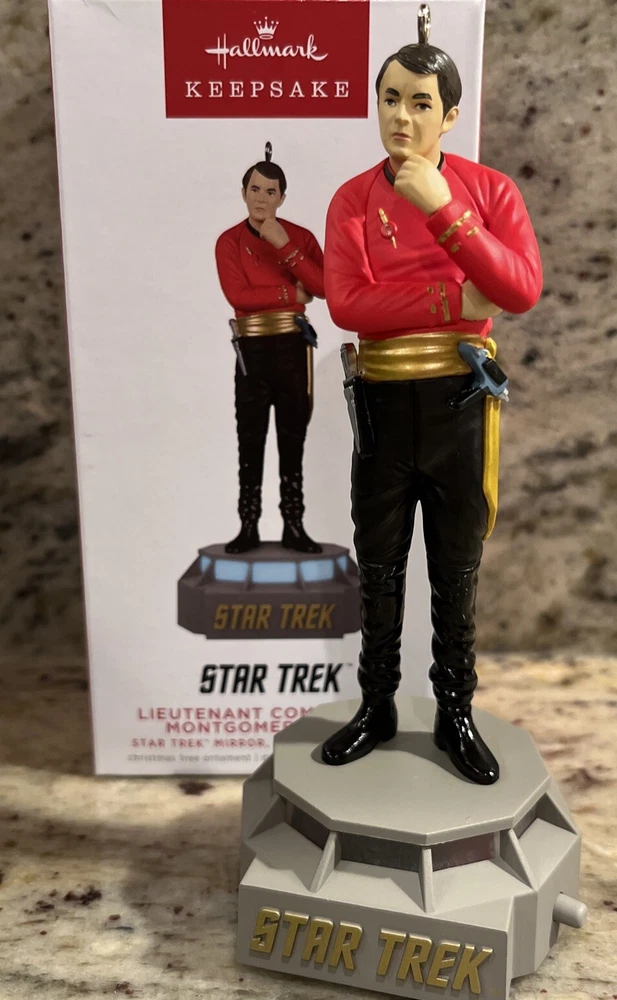 2022 Hallmark Keepsake Star Trek LT MONTGOMERY SCOTT Storytellers Ornament