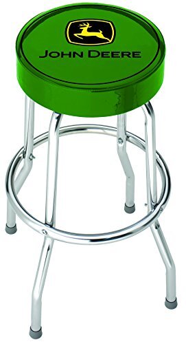 John Deere LP66214 Heavy-Duty Garage Stool for Mechanics  