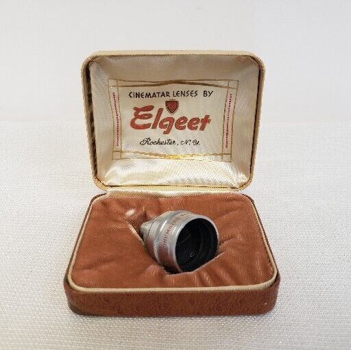 Elgeet Cinematar Telephoto 2X Lens Brownie Camera Screw Mount Series 4.5 Filter