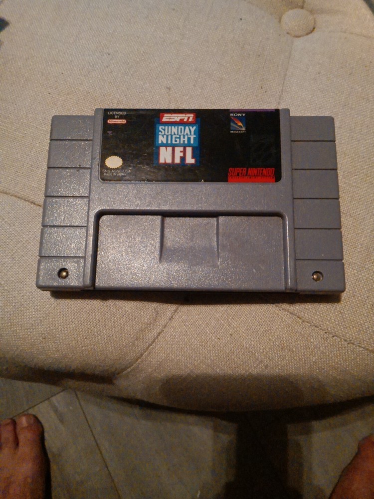 Espn Sunday Night NFL - SNES Super Nintendo Game