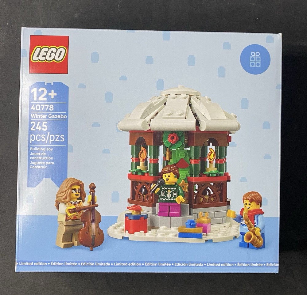 LEGO Winter Gazebo 40778 Limited Edition Christmas GWP - NEW - FAST SHIPPING