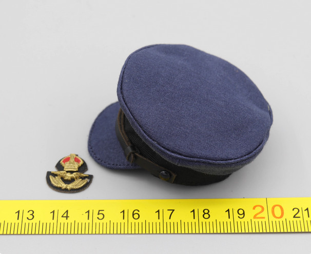 K80187 DID 1/6 Male Soldier Cap Hat Model 12'' British Pilot Tom