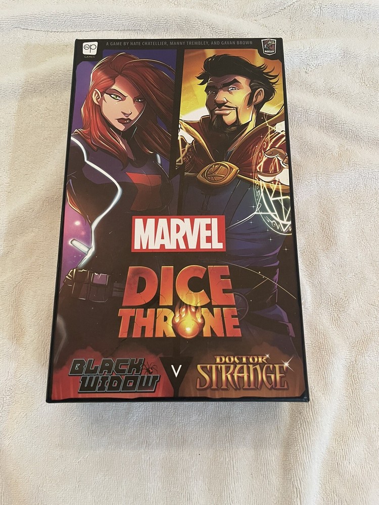 USAopoly Marvel Dice Throne | 2 Hero Box Featuring Black Widow, Doctor...