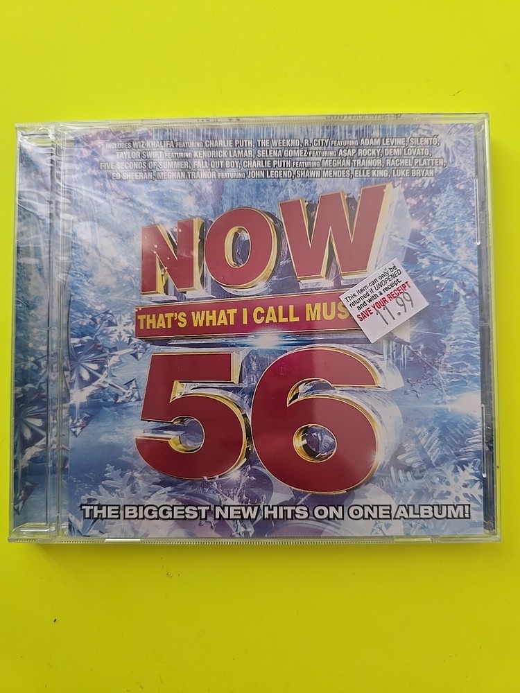 Now 56: That's What I Call Music by Various Artists (CD 2015)