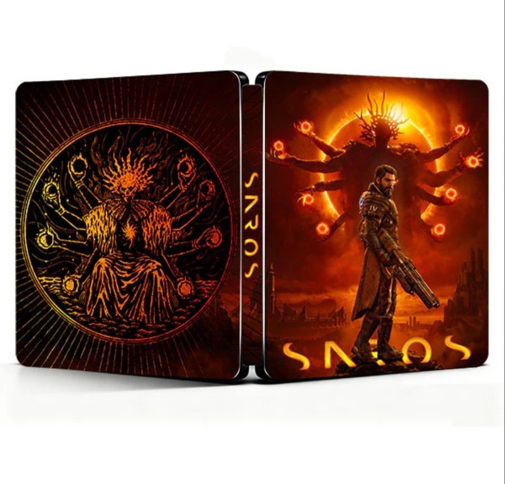 PS5 Saros Limited Collector's Edition Steelbook (Discless) (New & Original Packaging)