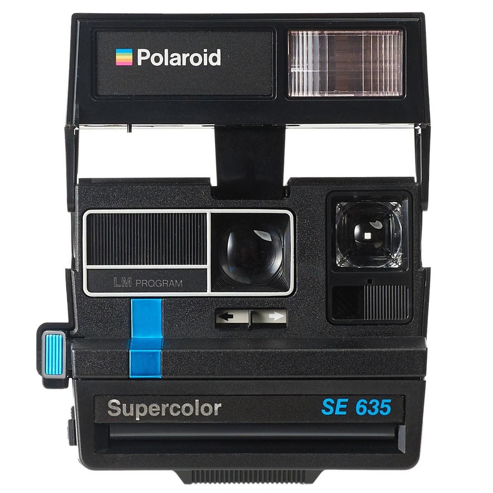 Vintage Polaroid Supercolor 635 SE Instant Camera in Perfect Working Condition