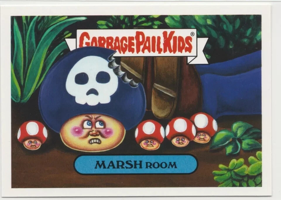 Marsh Room 6a Garbage Pail Kids GPK 2018 We Hate the 80s Trading Card