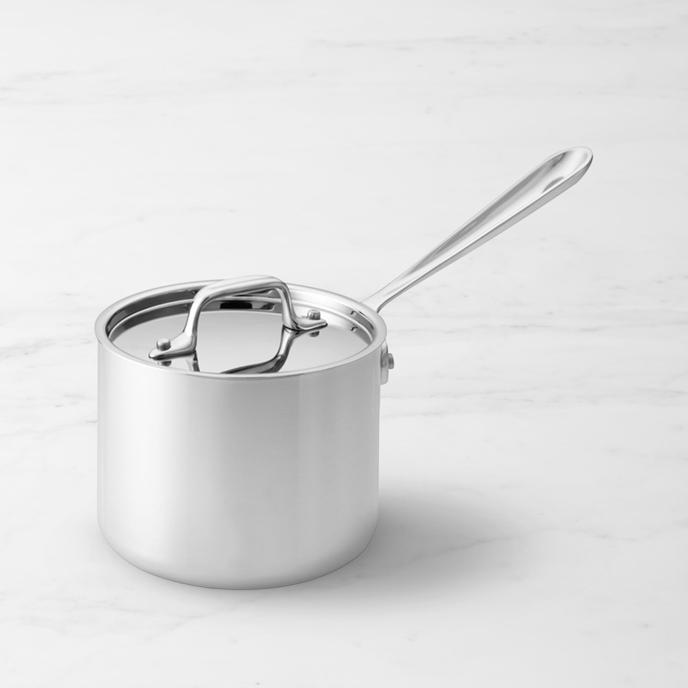 All-Clad D3® Tri-Ply Stainless-Steel Saucepan Limited Time Offer-image
