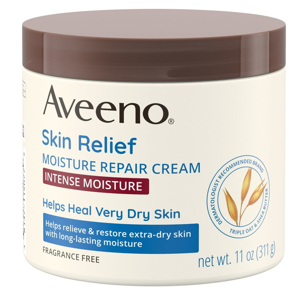 Aveeno Skin Relief Intense Moisturizing Cream for Extra-Dry Skin 11 oz