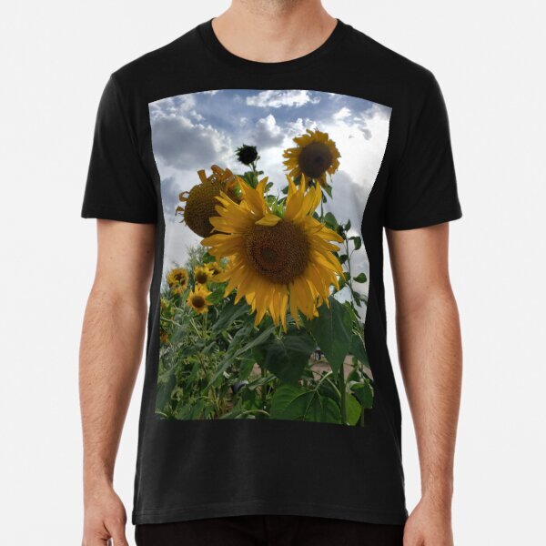 Sunflowers for Ukraine Premium Political Support Made in USA T-Shirt S-5XL