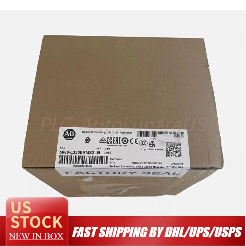 New In Box Allen Bradley 5069-L330ERMS2 5069 L330ERMS2Free Shipping US Free Tax