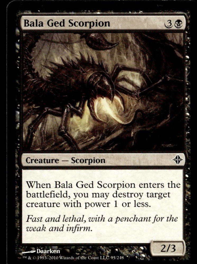 2019 Mystery Booster Bala Ged Scorpion Masters/Common #568