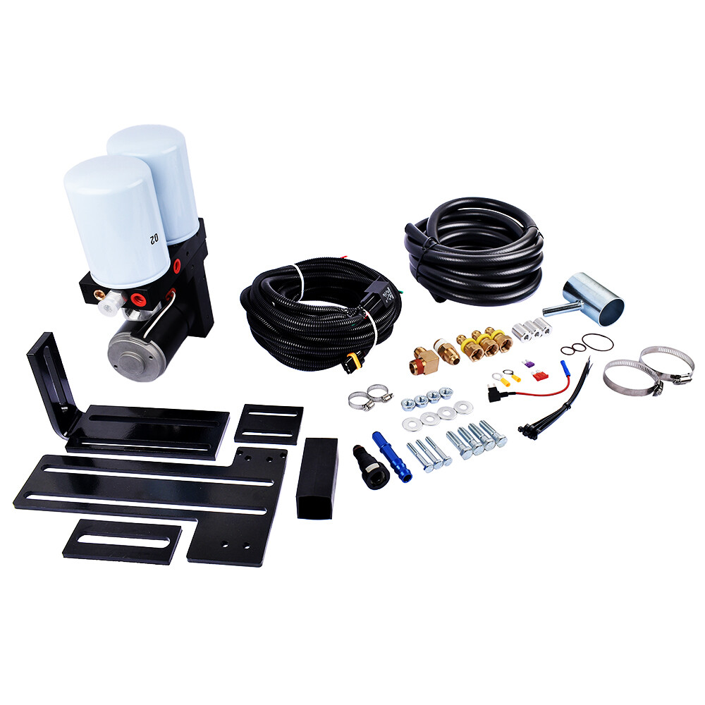 Diesel Fuel Lift Pump System Fits 01-10 Chevy Silverado GMC Diesel 6.6L 165GPH