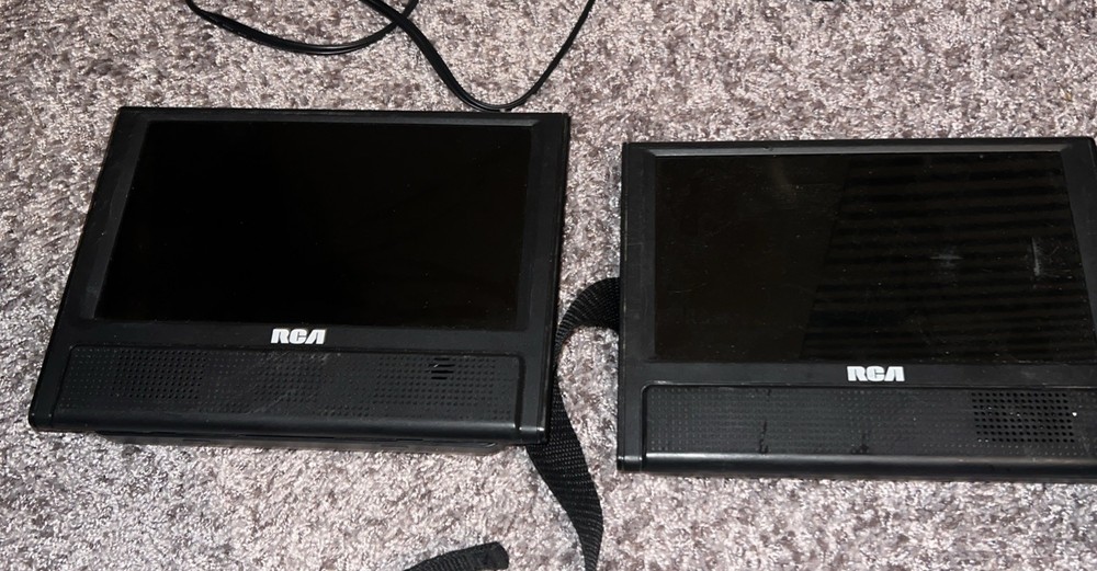 RCA DRC79982 Single Screen Car DVD Player No Cords or Remote